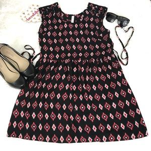 2 for $20 Xhilaration Sleeveless Black Red Dress S